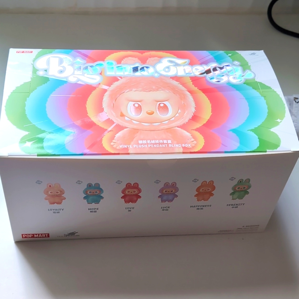 Pop Mart Labubu Big Into Energy Vinyl Plush Box Set - Big Set Box Opened